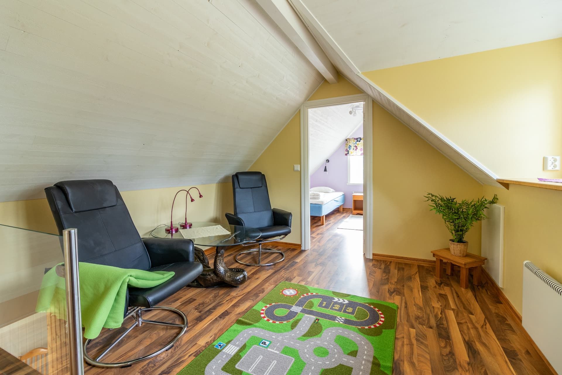 Hall på övervåningen